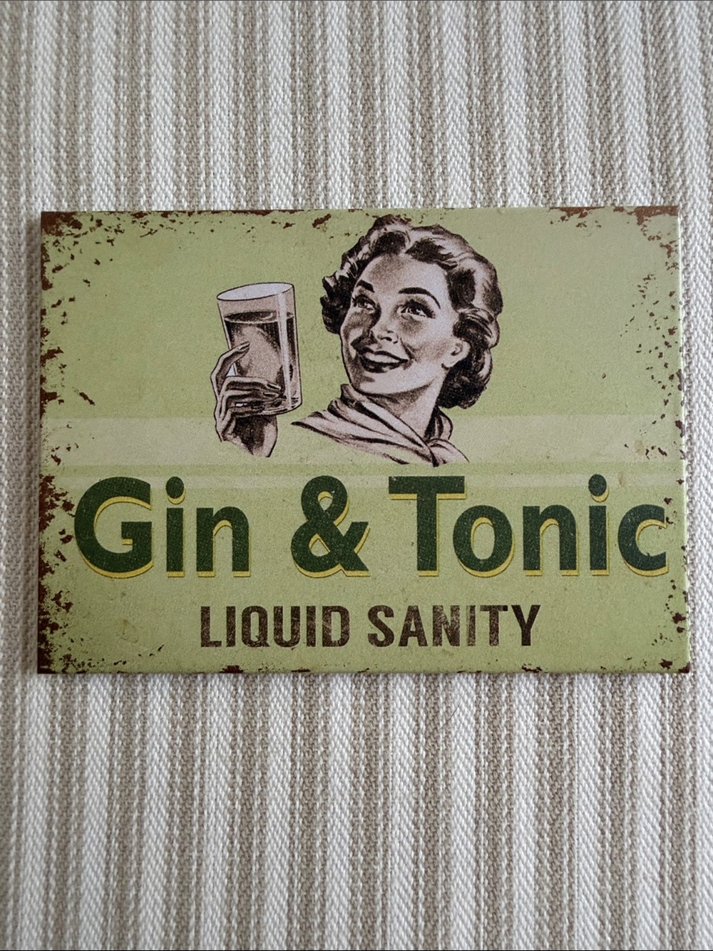 ✨GIN & TONIC Liquid Sanity Magnet✨